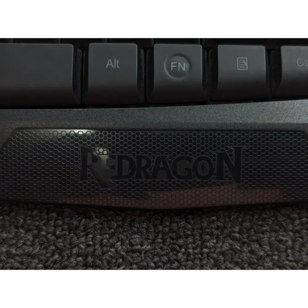 Redragon Wired Gaming Keyboard Model S101-3 Black Backlite RGB Tested